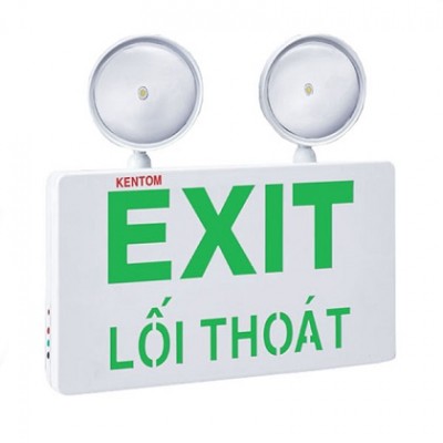 Đèn khẩn cấp kết hợp đèn Exit Kentom KT-730