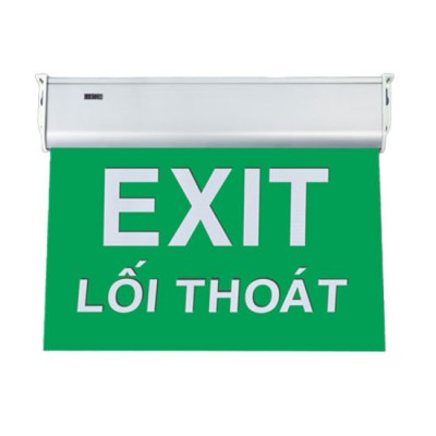 Đèn lối thoát Exit 1 mặt KenTom KT-650