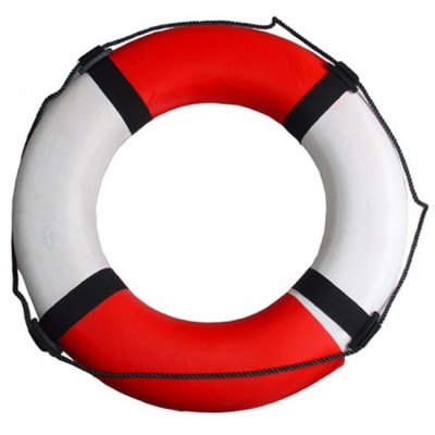 Phao bơi cứu hộ bằng xốp trắng đỏ AB-911