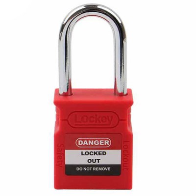 Ổ khóa an toàn nylon cùm thép LOCKEY CP38S