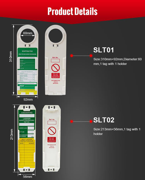 Thẻ an toàn giàn giáo LOCKEY SLT01 2