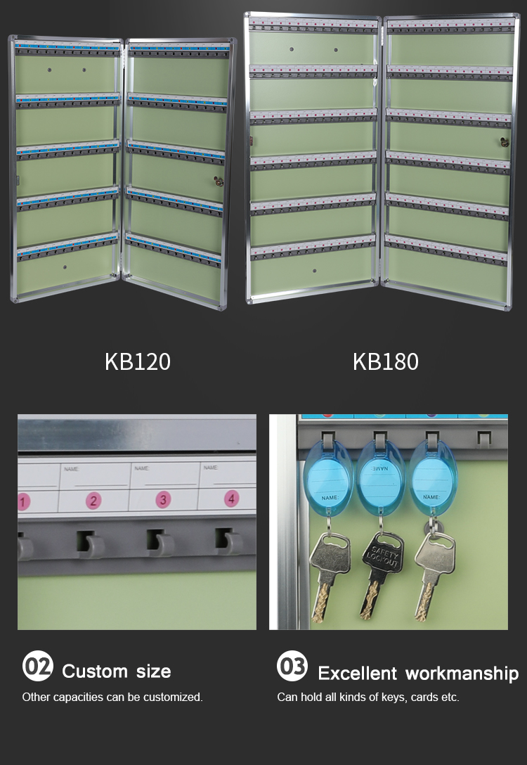 Tủ đựng chìa khóa bằng nhôm LOCKEY KB48 2