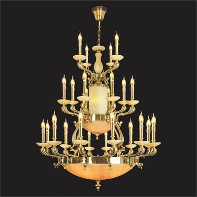 Đèn chùm đồng HUFA CĐ 1204/12+8+4