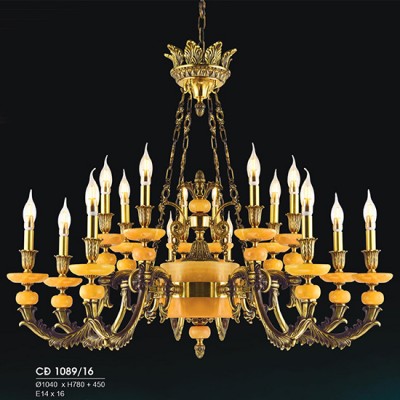 Đèn chùm đồng HUFA CĐ 1089/16