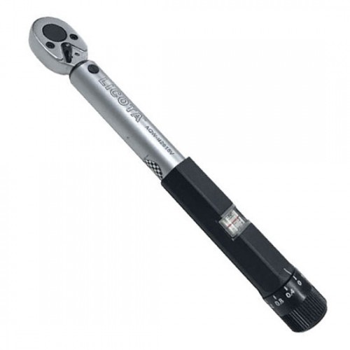 Cần siết chỉnh lực có đồng hồ 3-15Nm cho đầu tuýp 1/4" Licota AQW-N2015V