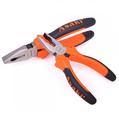 Kềm răng kiểu Đức Asaki AK-8104 (200mm)