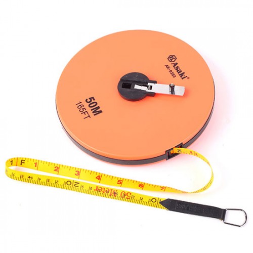 Thước cuộn dây sợi thủy tinh 50M ASAKI AK-0393