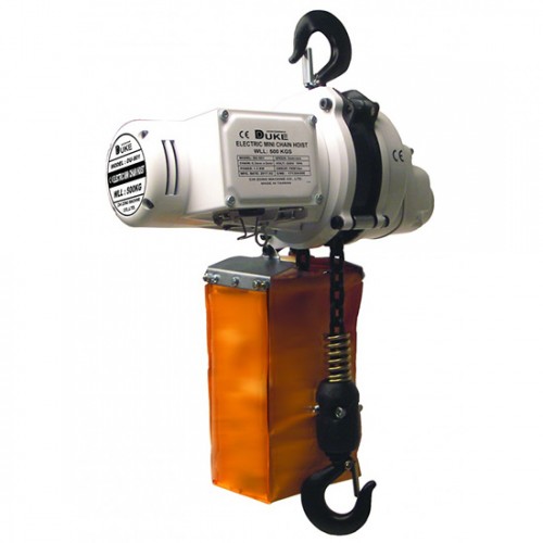 Palăng xích điện di chuyển mini 500kg 5m DU-901M