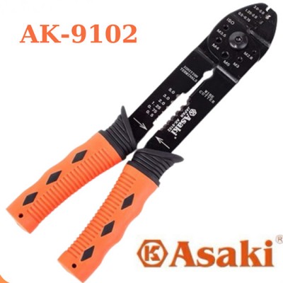 Kềm tuốt dây 5 trong 1 ASAKI AK-9102 (225mm)