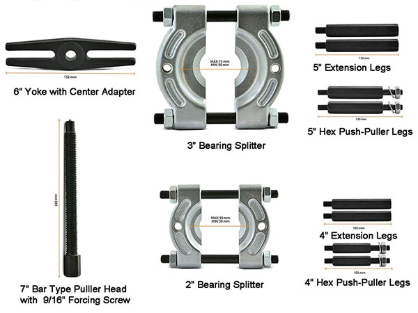 Bộ phân tách bạc đạn Licota ATB 1071 3