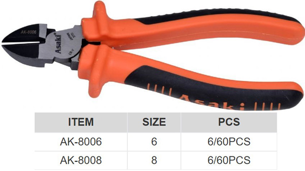 Kềm cắt cao cấp kiểu Đức ASAKI AK 8006 1