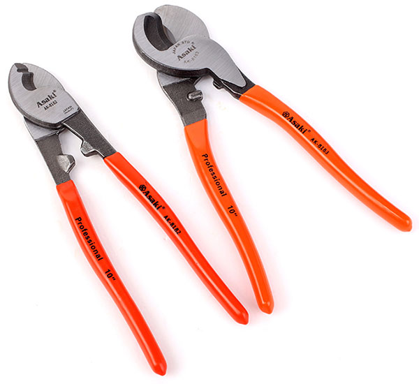 Kìm cắt cáp điện 250mm Asaki AK 8182