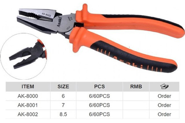 Kìm răng cao cấp kiểu Đức Asaki AK 8000 2