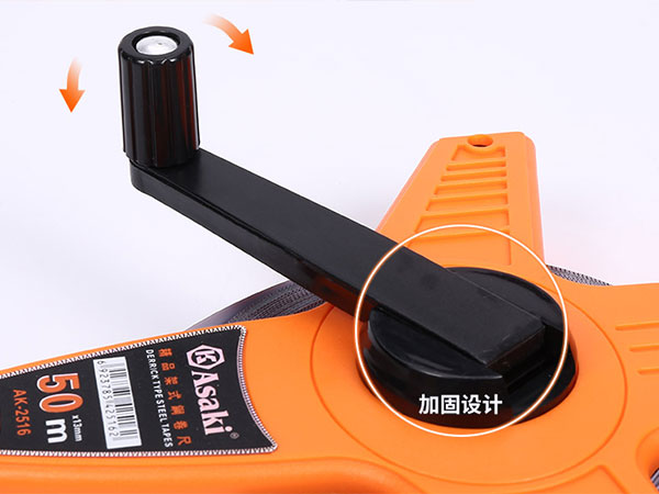 Thước dây thép có tay quay 50M ASAKI AK 2516 3