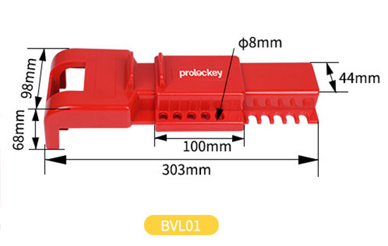 Khóa LOTO van bướm PROLOCKEY BVL01 7