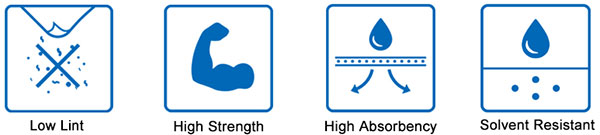 Cuộn khăn giấy lau dầu mỡ tràn đổ Spilfyter 56100